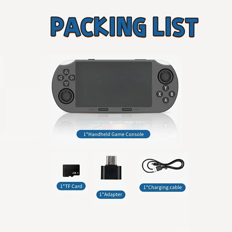 SF3000 Portable Handheld Game Player IPS Screen Retro Video Game Console for Adult Gift Gaming Console Christmas Gift