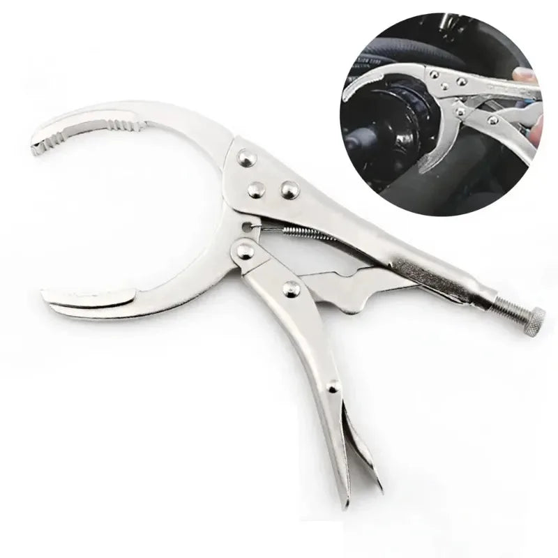 Adjustable Multi-Function Engine Oil Filter Wrench Clamp Grid Oil Change Car Disassembly Tool Repair Clamp Filter Wrench