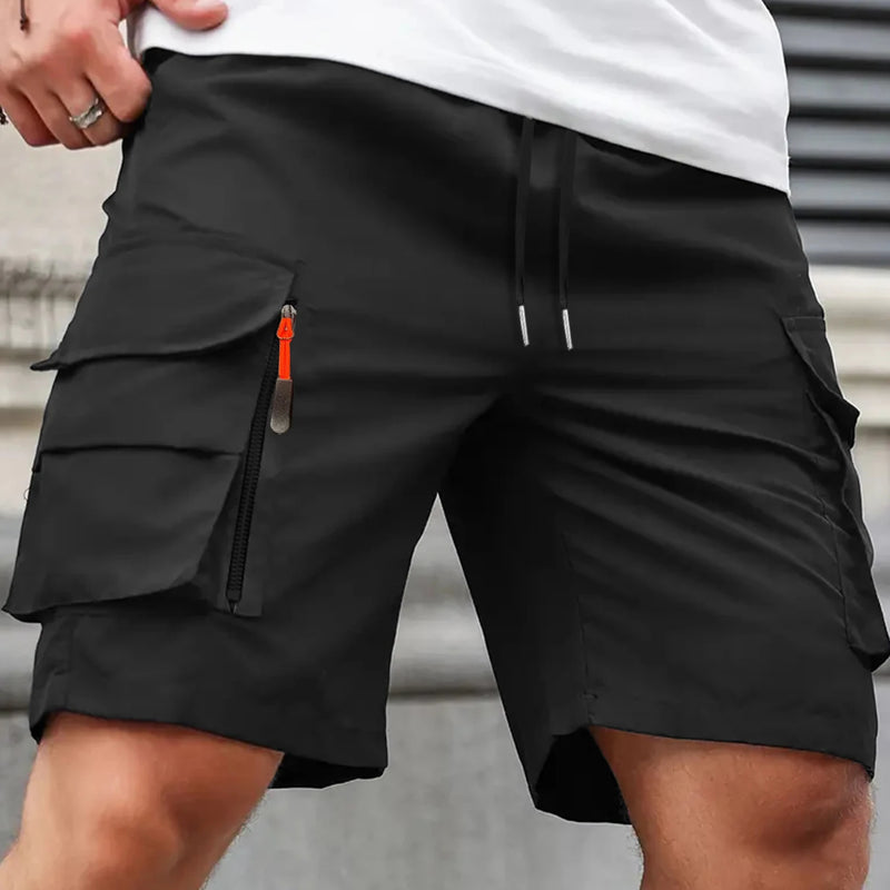 UETEEY Summer Casual Cargo Shorts Men Outdoor Travel | SAMAG