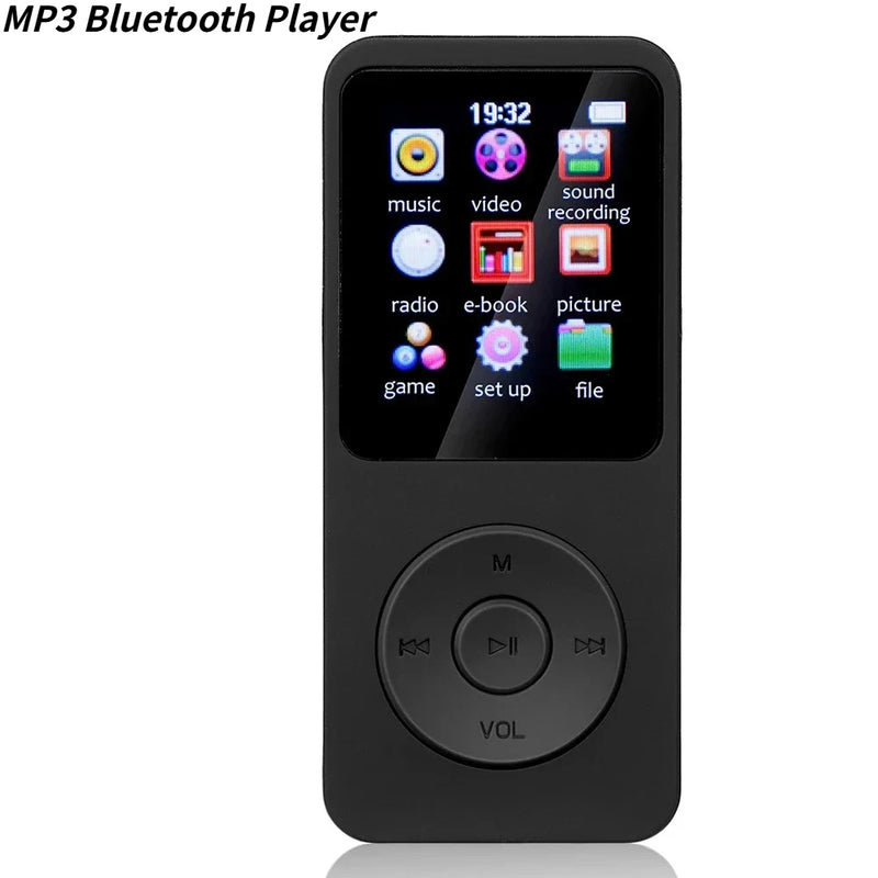 Type-C Port MP3 Bluetooth Player Fast Charging 5.4 Bluetooth Version Running, Fitness, Exercise Walkman Scalable Memory Card