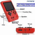 NEW Portable Retro Mini Video Game Console 8-Bit Handheld Game Player Built-in 400 games AV Out Game Console Gameboy videojuego
