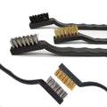 3PCS Hard Bristles Brush 3D Printer Nozzle Cleaner Tool Copper/Nylon/Steel Wire Cleaning Brushes for Ender-3/3 Pro Cr10S