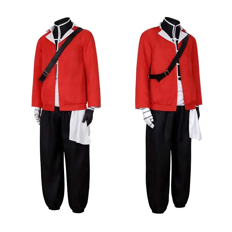 Stark Cosplay Costume Frieren Beyond Journey's End Cosplay Anime Stark Cosplay Frieren Wig Uniform Halloween Costumes for Men