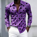 Men's shirt with polka dot print, trendy and personalized | SAMAG