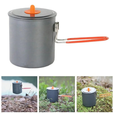 Outdoor Tableware Set - 1L Camping Cooking Pot | SAMAG