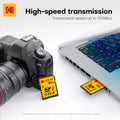 KODAK SD Card High speed SD Card U3 Class10 256GB 128GB 64GB 32G Full Size Flash SD Memory Card High Speed for Camera