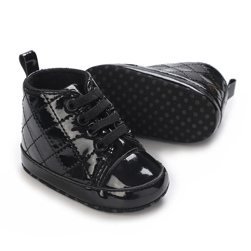 Canvas Sneakers Baby Boy Girl Shoes First Walkers Infant Toddler Anti-Slip Soft Sole Classical Newborn Baby Shoes 0-18 Month