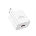 18W USB Charger Real Fast Charging High Speed Quick Charge Cell Mobile Phone Wall Adapter Cell Phone for Huawei S24 Xiaomi 14 15