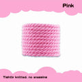 1Pair Round Shoelaces 6mm Thicker Cotton Shoelace AF1/AJ1 Twisted Rope Laces Sneakers Boots Shoe Laces for Shoes 120/140/160CM
