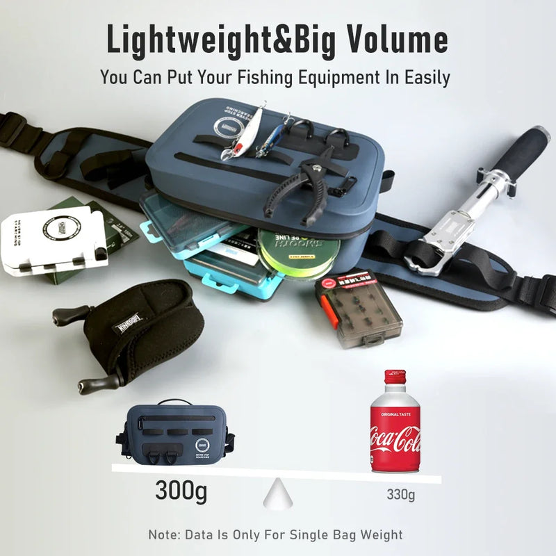 Kingdom Fishing Tackle Shoulder Waist Leg Bags IPX8 - View 6 | SAMAG