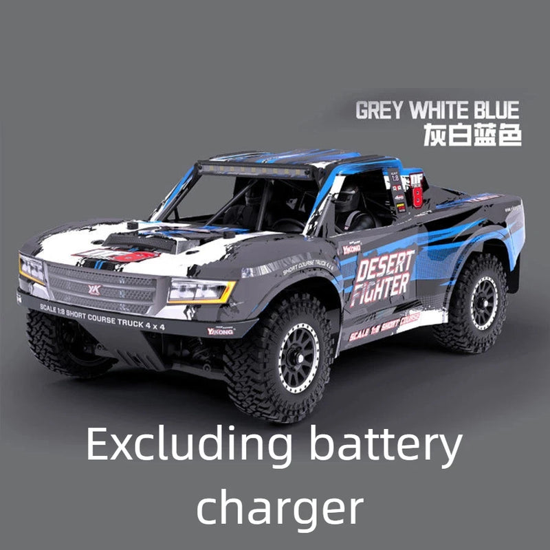【In Stock】Yikong 1/8 Yk8081 Df8 Remote Control Electric 4wd Brushless Independent Suspension Short Truck Off Road Desert Truck