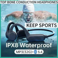Wireless Earphones for shokz open Sports Bone Conduction Bluetooth IPX8 Waterproof Headphones With 32G RAM Mp3 Music Headset