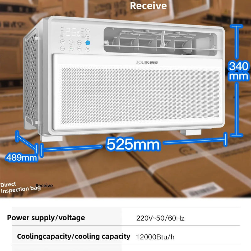 Window-type air conditioners with single cooling are smal
I, 1 HP, 1.5 B, 5000/9000/12000 BTU fixed frequency inve
rter
