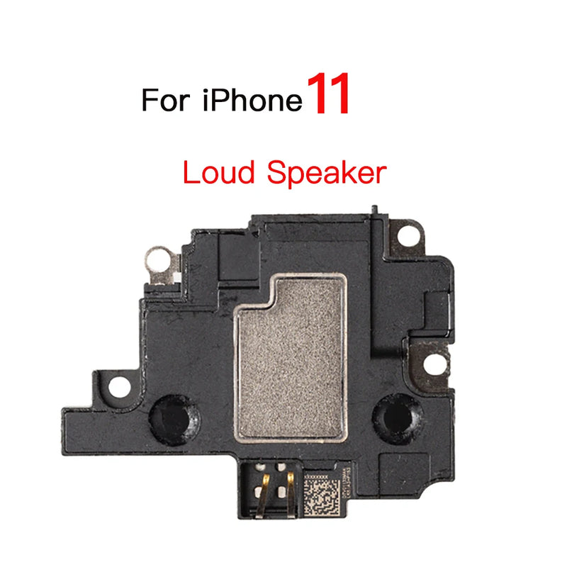 Front Ear Speaker With Flex Cable For iPhone X XR XS 11 Pro Max Top With Bottom Loud Speaker Replacement
