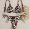 Women's Two Piece Bikini Set 2025, Sexy Triangle Push Up Swimsuit, Floral Print Bathing Suit, Beach Swimwear