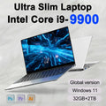 New 14.1" Laptop Intel Core i9-9900 32GB 2TB Gaming PC Ultra Slim Office Study Computer PC Windows 11 Pro 1920*1080 HD
