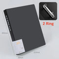 A4 Binder Folder File Folders Office Document Organizer File Binder 240 Sheets Capacity Desk Organizer Office Students Supplies