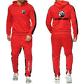Spring Autumn CAN - AM BRP Logo Print Casual Long Sleeve Hoodies+Jogger Sweatpants Suit Men's Solid Color - View 9 | SAMAG