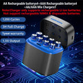 NOHON Rechargeable Lithium Battery AA 3600mWh/AAA 1300mWh Original Batteries High Capacity 1.5V Battery for Mouse Remote Control