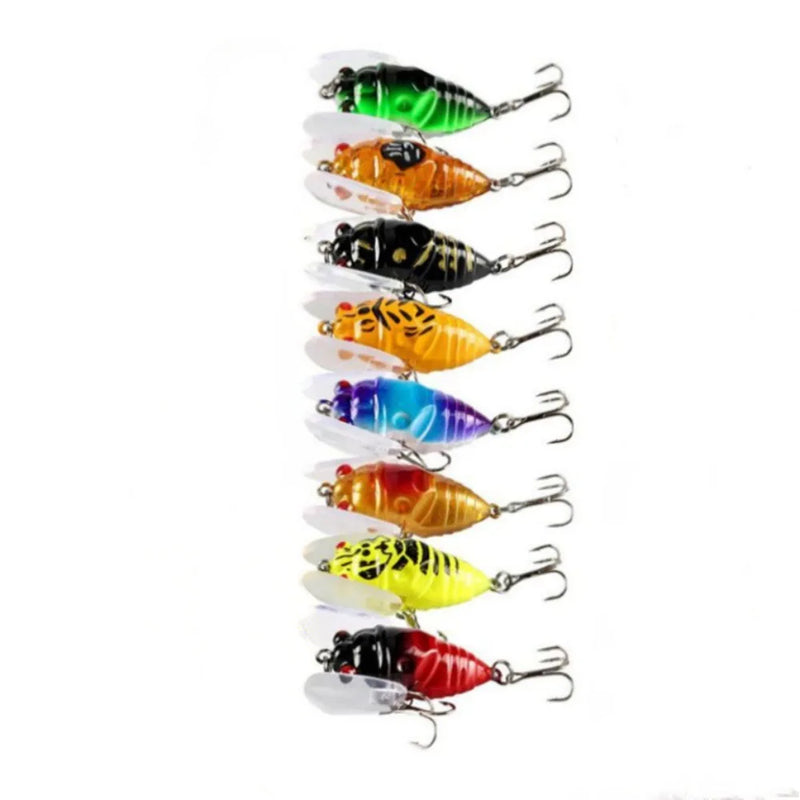 4cm/5.5g Bionic Cicada Hard Bait Fishing Lure Simulation - View 7 | SAMAG