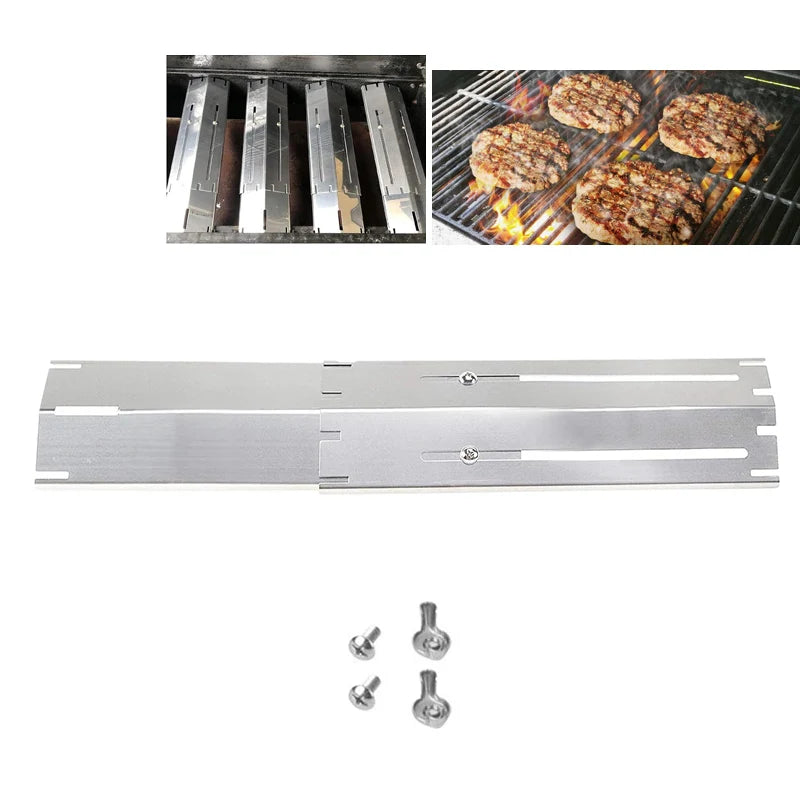 Adjustable Barbecue BBQ Grill Flame Tamers Burner Covers - View 9 | SAMAG
