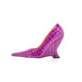 Brand Fashion Show 10cm High Heels 2023 Summer New Thick Heels Black White  Pointed Fashion Sexy Women's Size 44 Single Shoes