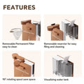 B01C-Portable Electric Foldable Pour Over Coffee Maker Machine For Home Automatic Tea Brewing Function US Plug Included Brewer A