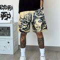 Model Men's Casual Shorts, with Medusa Print, Trendy | SAMAG