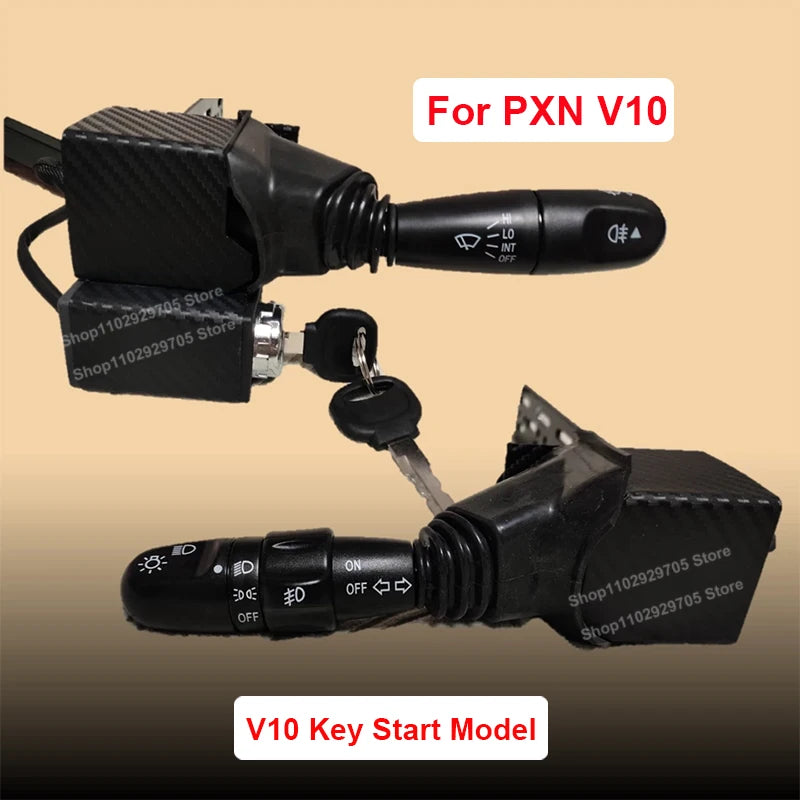 Simulator Racing Game Steering Wheel Key Start Turn Signal Wiper Adapter For PXN V10 V99 For ETS2
