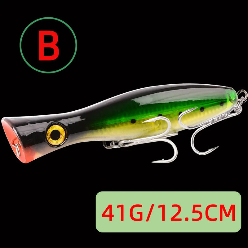 41g/83g Big Popper Floating Wobbler Fishing Lures | SAMAG
