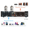 Nobsound HiFi 7-band EQ Equalizer Vacuum Tube Balanced XLR Stereo RCA Pre-amplifier with Tone Control for Desk Speaker