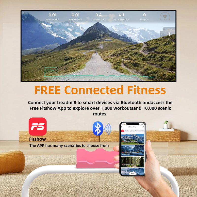 Mini Under Desk Foldable LED Screen Home Electric | SAMAG