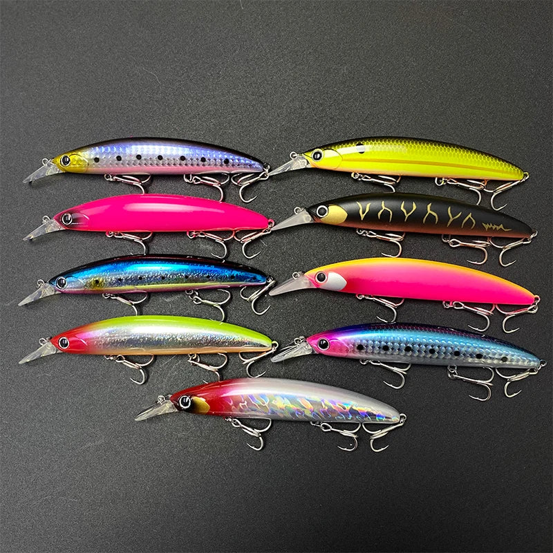 20g 110mm Floating Minnow Fishing Lure Seabass Hard - View 2 | SAMAG