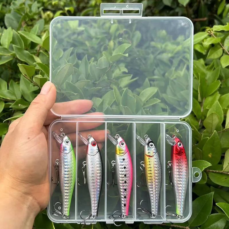 /box 8.5cm/9.2g Premium Sinking Minnow Jerkbait Fishing | SAMAG