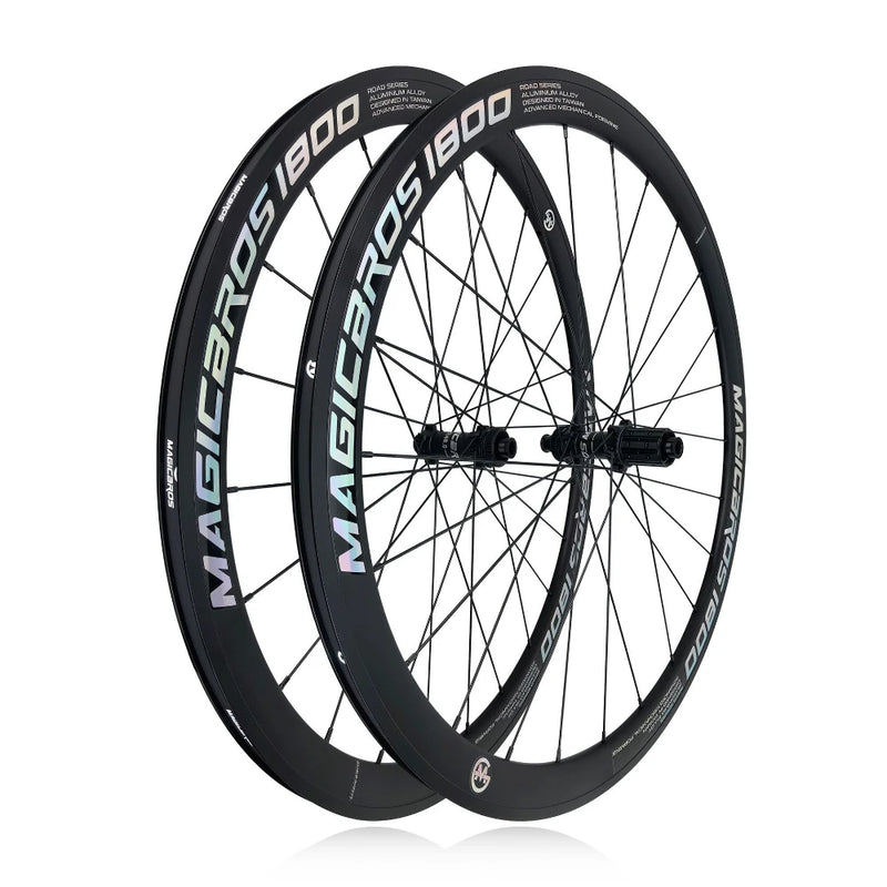 MAGICBROS 700C Road Bike Wheelset 40mm Rim 36T Center Lock Hub Lightweight Aluminum Disc Brake Wheels Smooth Riding Bike Parts