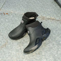 Winter Warm Men's Waterproof Shoes, Women's Short Rain Boots, Fleece-Lined Couple's Rain Boots