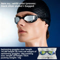 Mirrored Anti Fog Racing Swim Goggles UV Protection | SAMAG