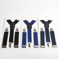 6 Colors Children Belt Baby Boys Girls Tuxedo Suit Jeans Suspenders Clip-on Y-Back Braces Belt Elastic Kids Adjustable