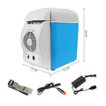 7.5L Car Fridge Cooling Warming Refrigerators Freezer Cooler Travel Warmer Mini Portable Auto Refrigerator For Outdoor Travel