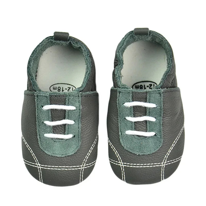 Autumn Baby Shoes Toddle Boys Girls Skid-Proof Shoe Soft Sheepskin Sneakers Fashion Animal Picture First Walker Moccasins 0-24M