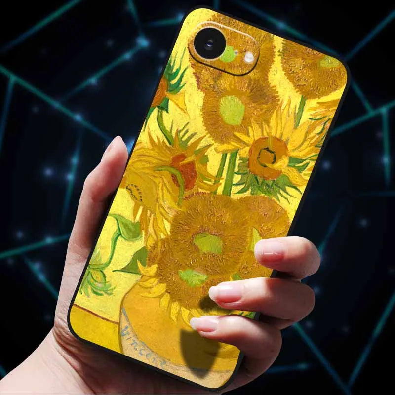 3D Flowers Emboss Fundas For iphone 16E Case iphone16 E Soft Silicone Phone Cases for iphone16 16 Back Cover Coque iphone16e Bag