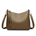 Genuine Brand Women's Soft Leather Shoulder Bags Luxury Designer Crossbody Bags Ladies Casual Tote Bag Messenger Commuting Sac