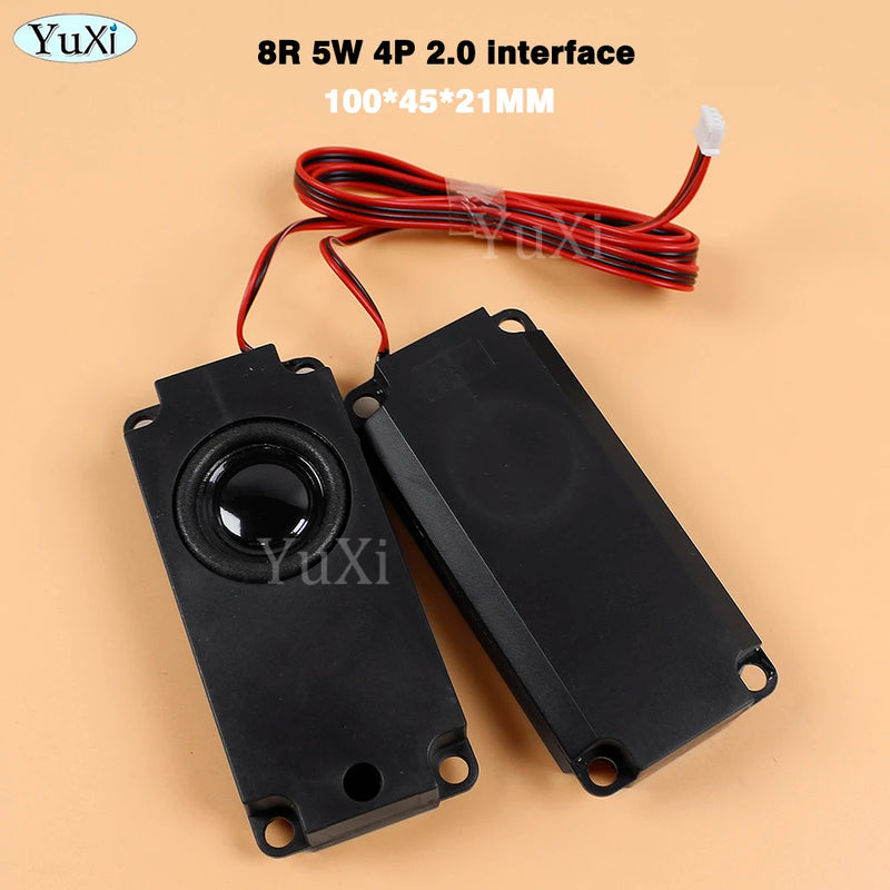 1Pair Audio Portable Speakers For Computer PC Speaker 3070 45100 LCD TV Speakers Rectangle Loudspeaker 2W 3W 5W 10W 4Ohm 8Ohm
