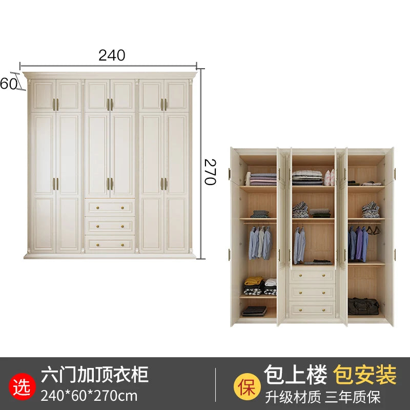 Modern Waterproof Wardrobe Drawers European Women Shelf Wardrobe Living Room Perfume Storage Roupeiro De Quarto Home Furniture