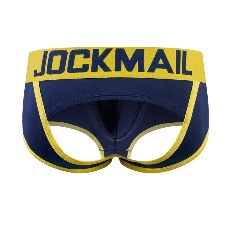 Fashion Brand Sexy Mens Backless Underwear Penis Jock Strap Man Thongs G-Strings Gay Men Underwear shorts Men Jockstraps