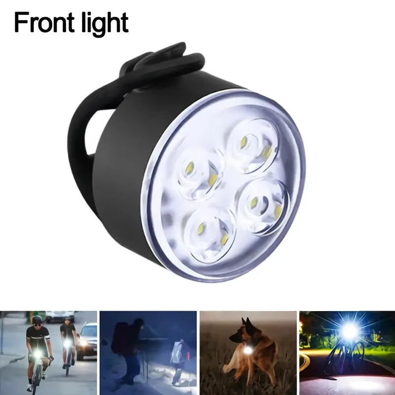 BUCKLOS Bike Lighting Front/Rear/Set Lights Bicycle Lamp Led Cycling Light Bike Lighting for Bicycle MTB Front Taillight Lantern