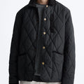 MAMELICCE Original design Stitching contrast turn down collar jacket simple loose cotton jackets tops
