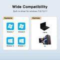 Mini WIFI 6 Adapter 150M/300M Network Card USB Dongle 2.4GHz 802.11AX Signal Reception For PC Laptop - Visuel 5 | SAMAG