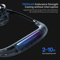 2026 Neck-hanging Small Fan Digital Display Screen Turbo Fan Fast Charging Lightweight Suitable For Indoor Outdoor Sports Use