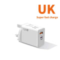 120W Charger Turbo Fast Charging EU US UK Wall Hypercharge Adapter USB 6A Type C Cable For Xiaomi 13 12 11 Ultra Redmi